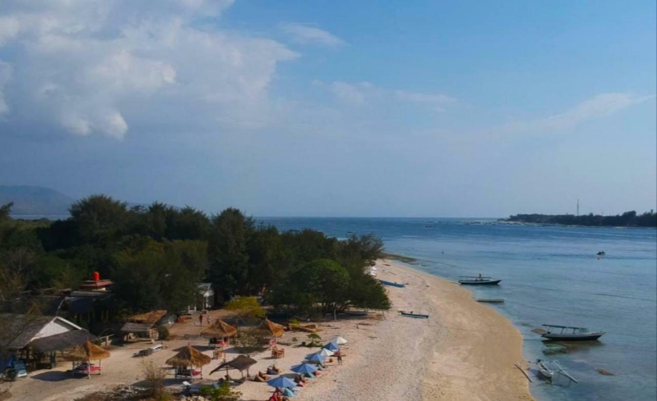 Sunset Beach Bungalow Gili Meno Dış mekan fotoğraf